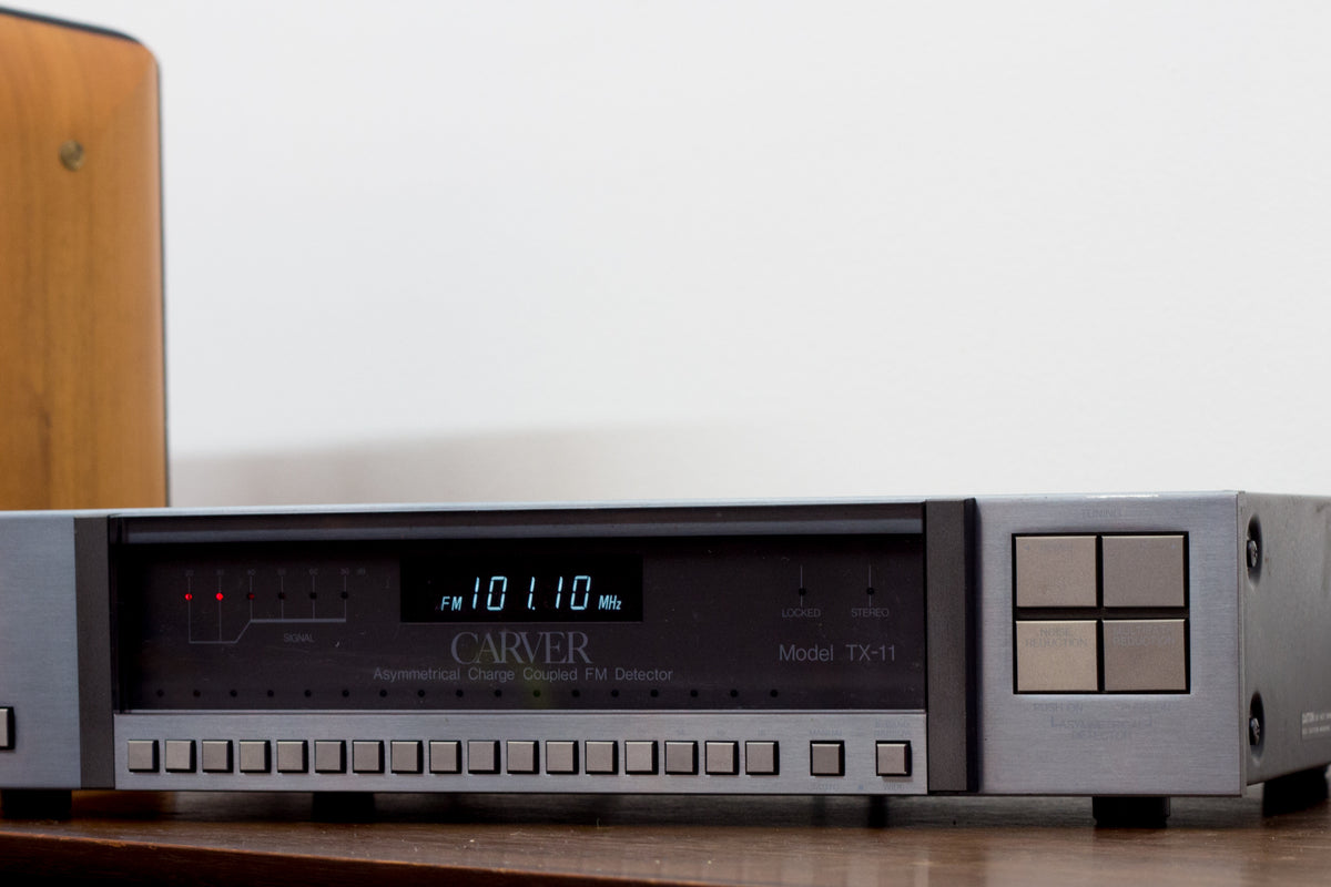 Carver TX-11 Tuner – Vintage Audio Store - Vintage Service Manuals
