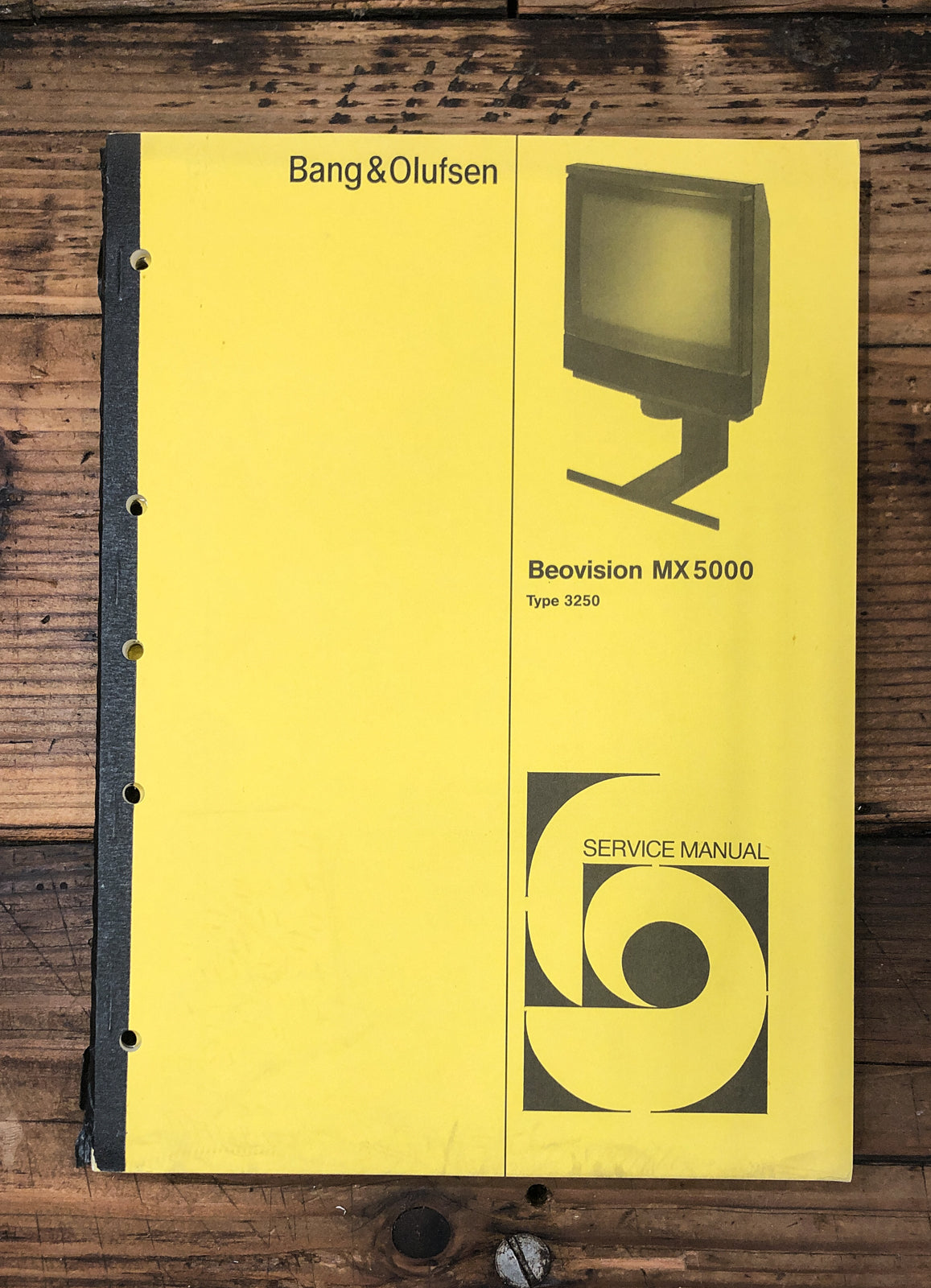 Bang Olufsen B&O BeoVision MX 5000 TV Service Manual *Original*