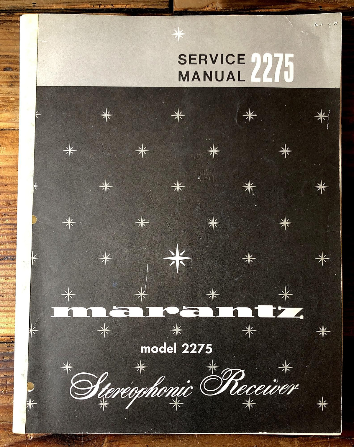 Marantz 2275 Stereophonic Receiver Service Manual *Original*