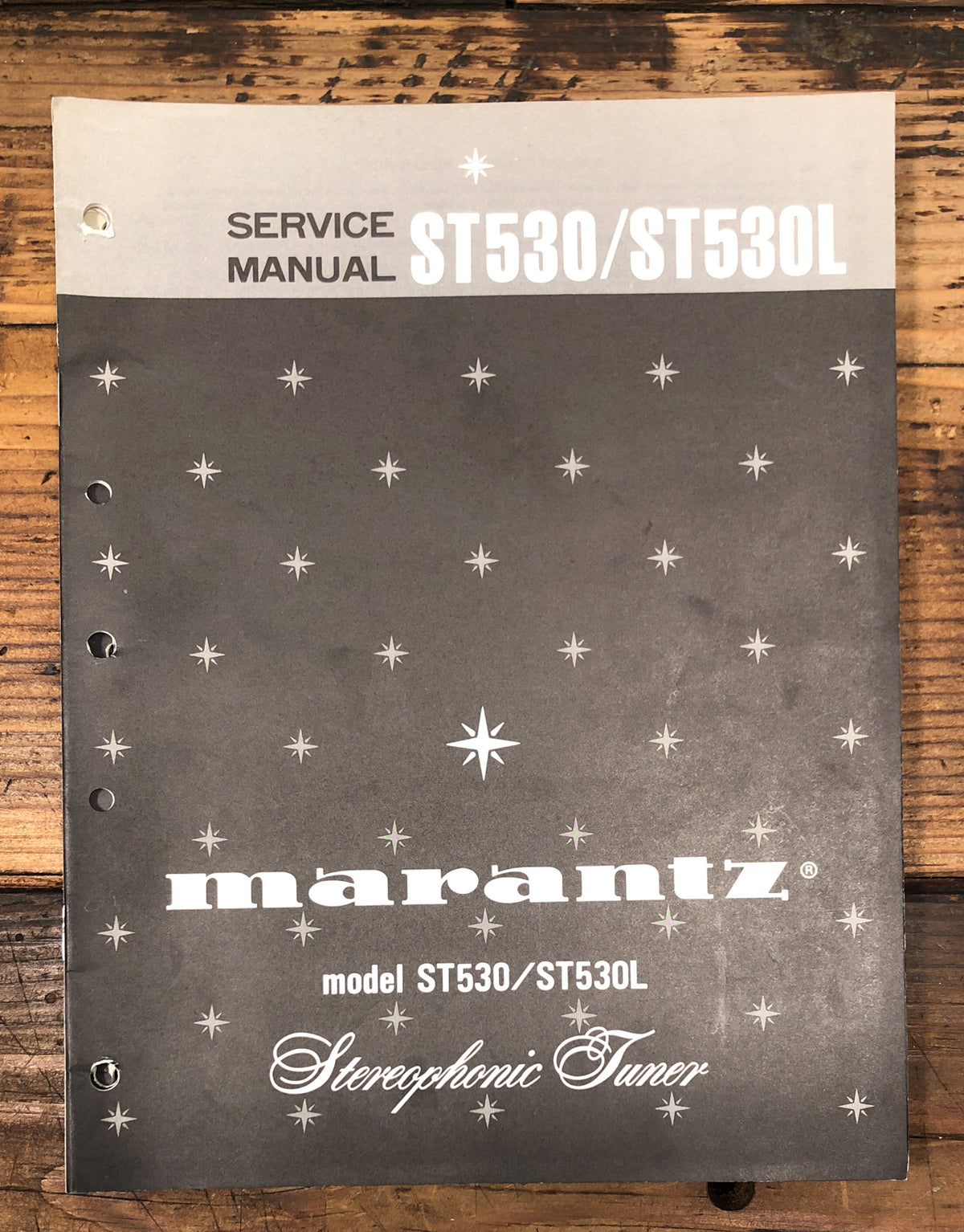 Marantz ST530 ST-530L Tuner Service Manual *Original*
