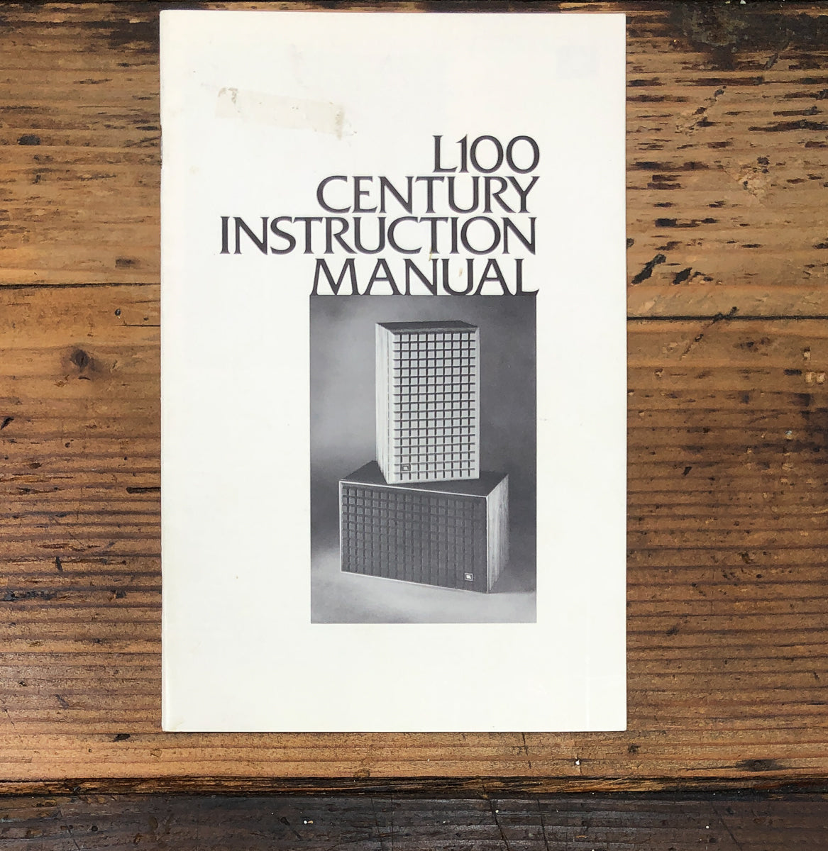 JBL L100 L-100 Century Speaker Owners / User Manual *Original*