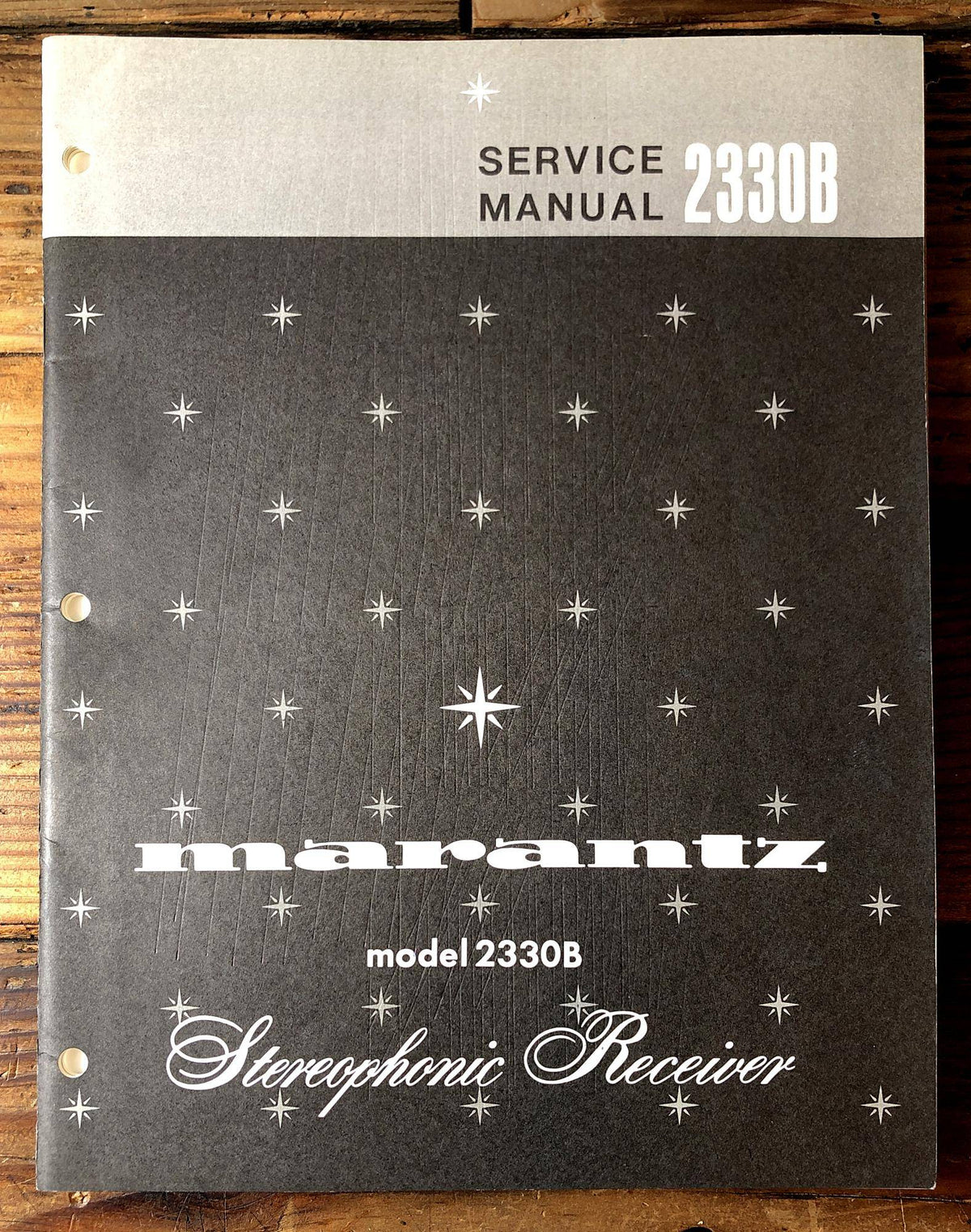 Marantz 2330B Stereophonic Receiver Service Manual *Original*