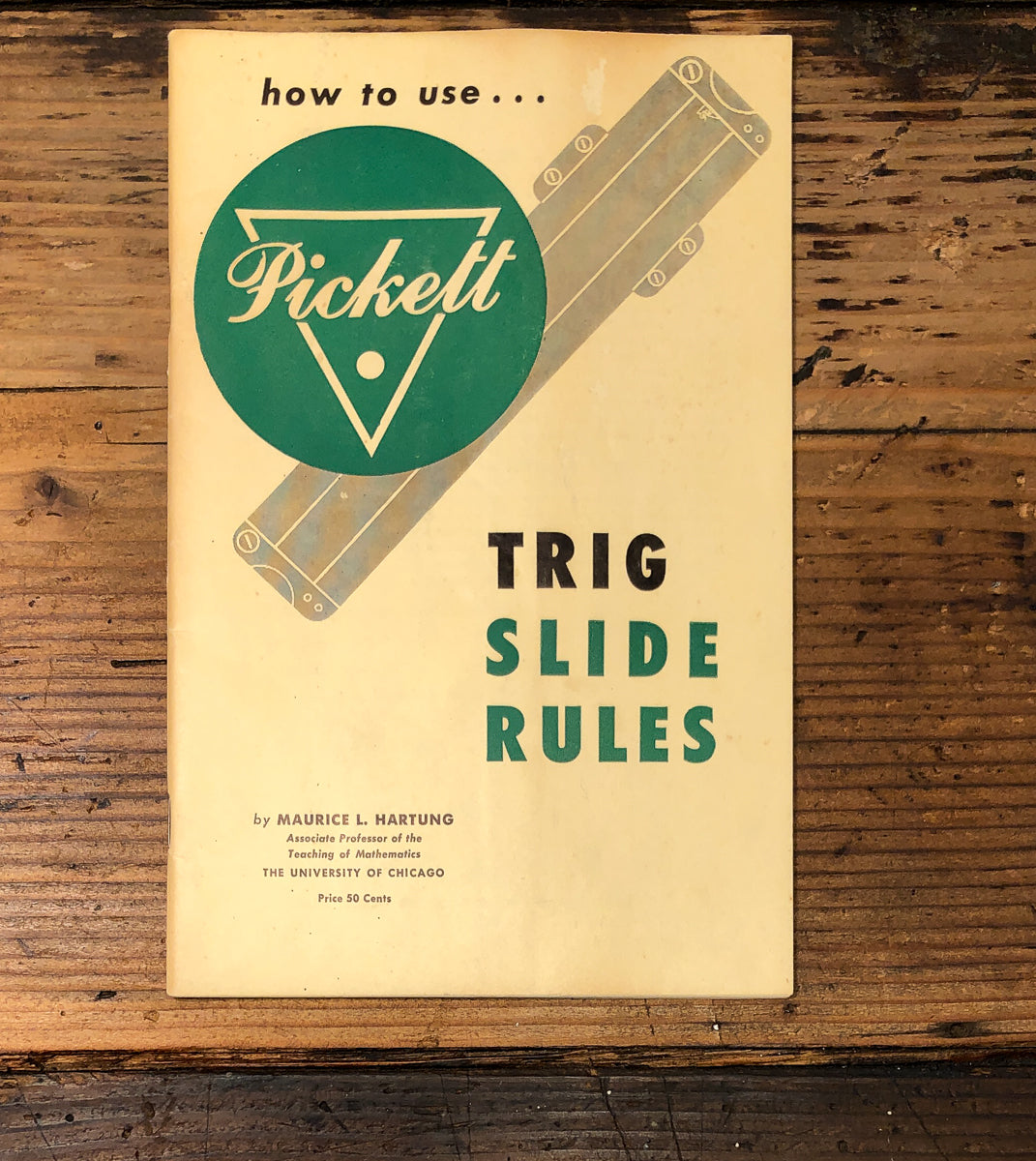 Pickett Trig Slide Rule Owners / User Manual *Original*