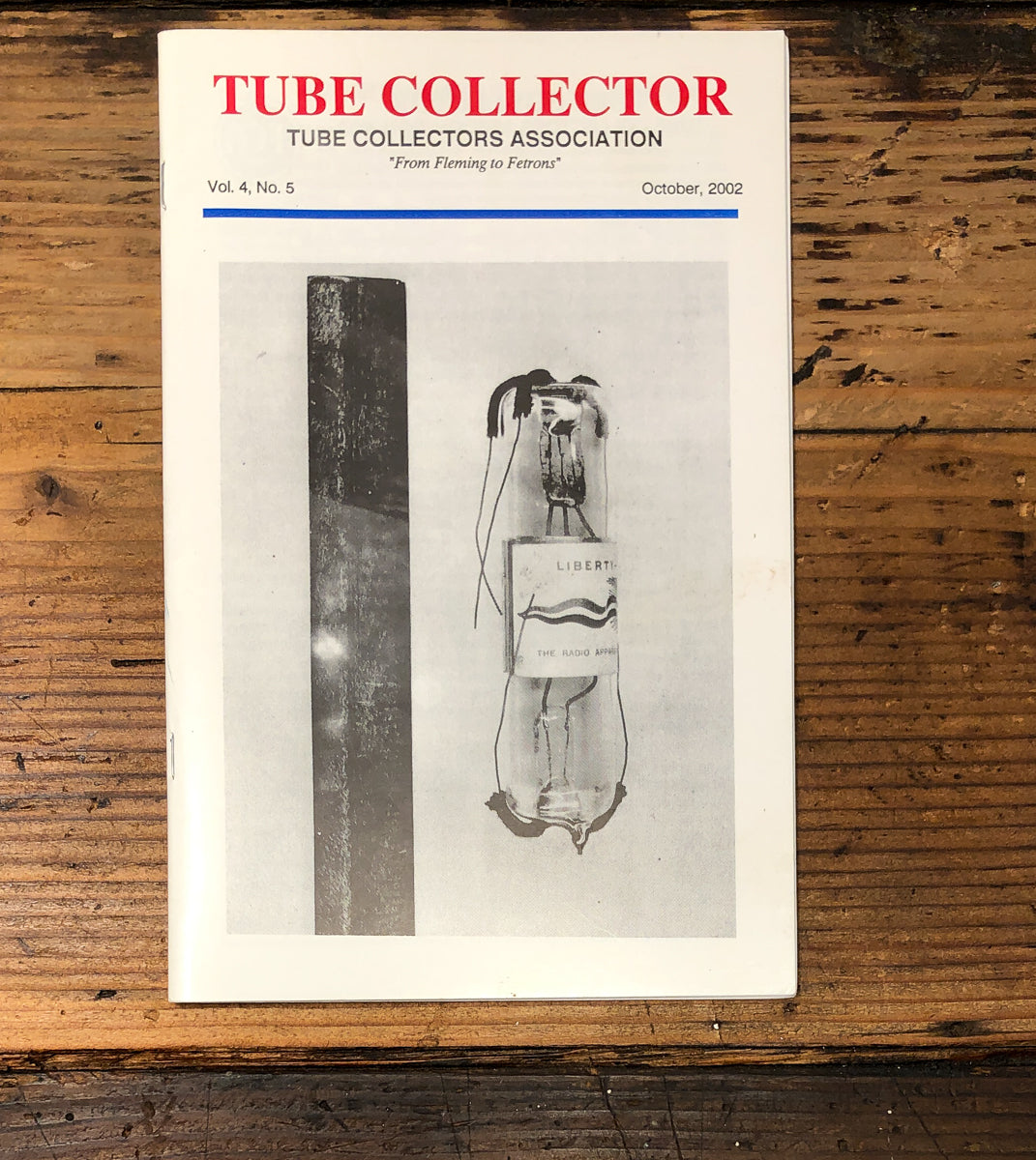 Tube Collector Vol. 4 No. 5 British Tubes Magnatron Oct 2002 *Original*