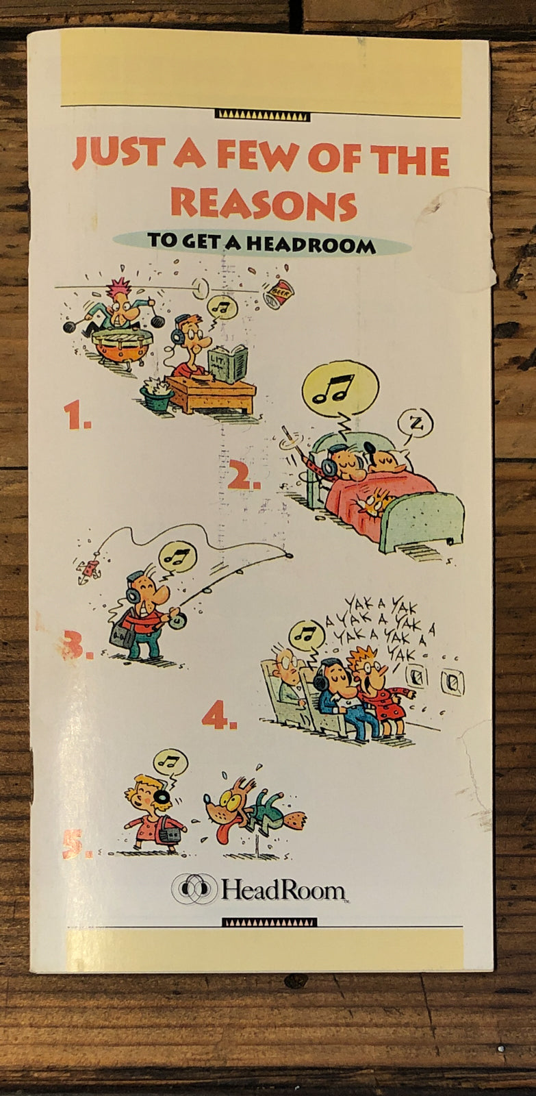 Headroom Headphone Amplifier 40pg Dealer Brochure *Orig*