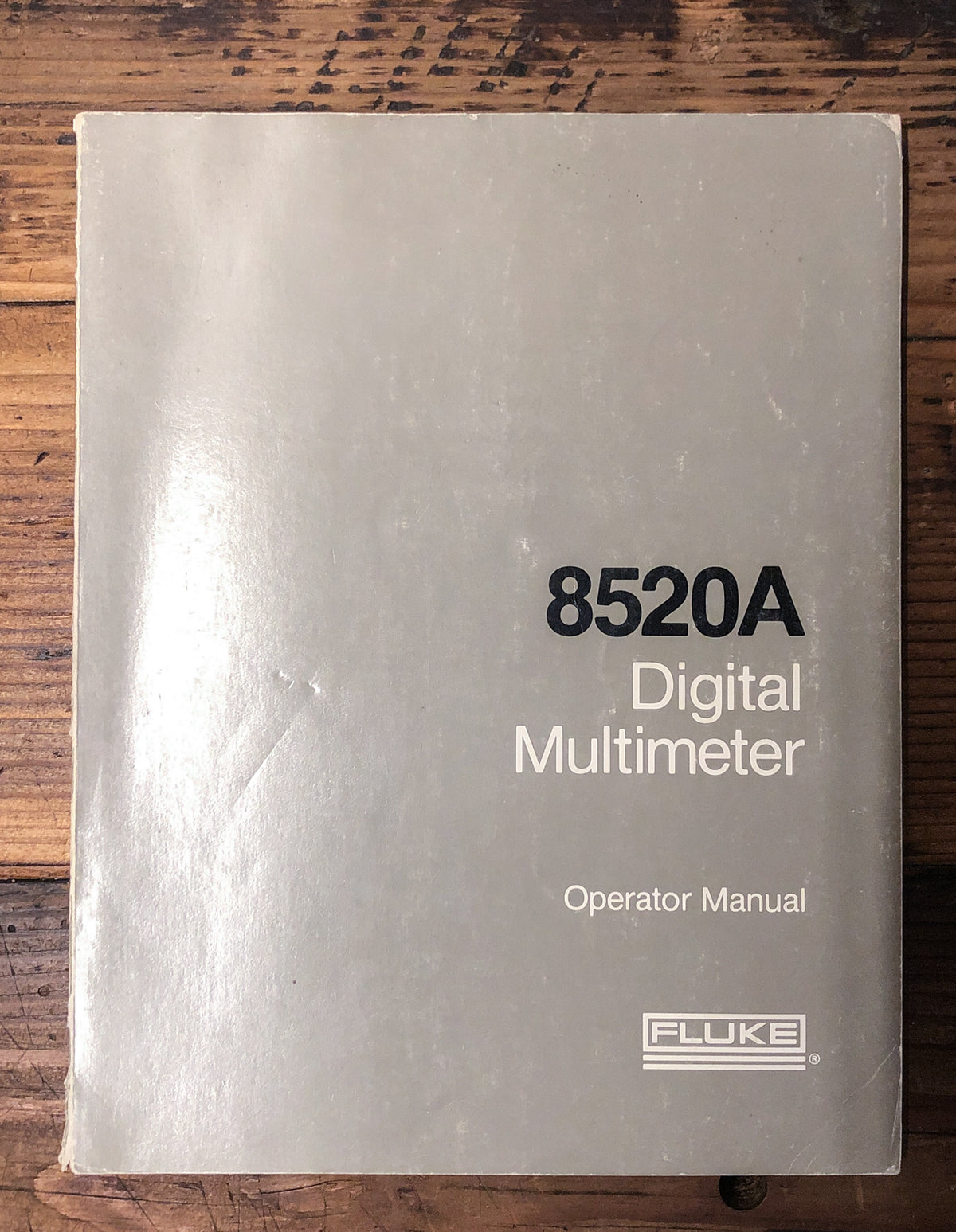 Fluke Model 8520A Multimeter Owner / User Manual *Original*