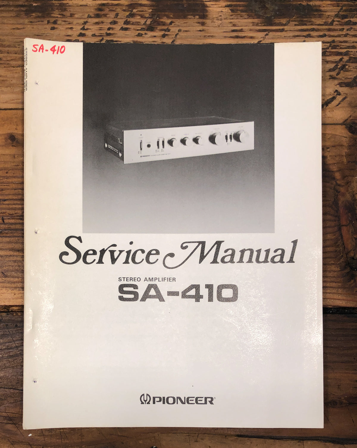 Pioneer SA-410 Amplifier Service Manual *Original*