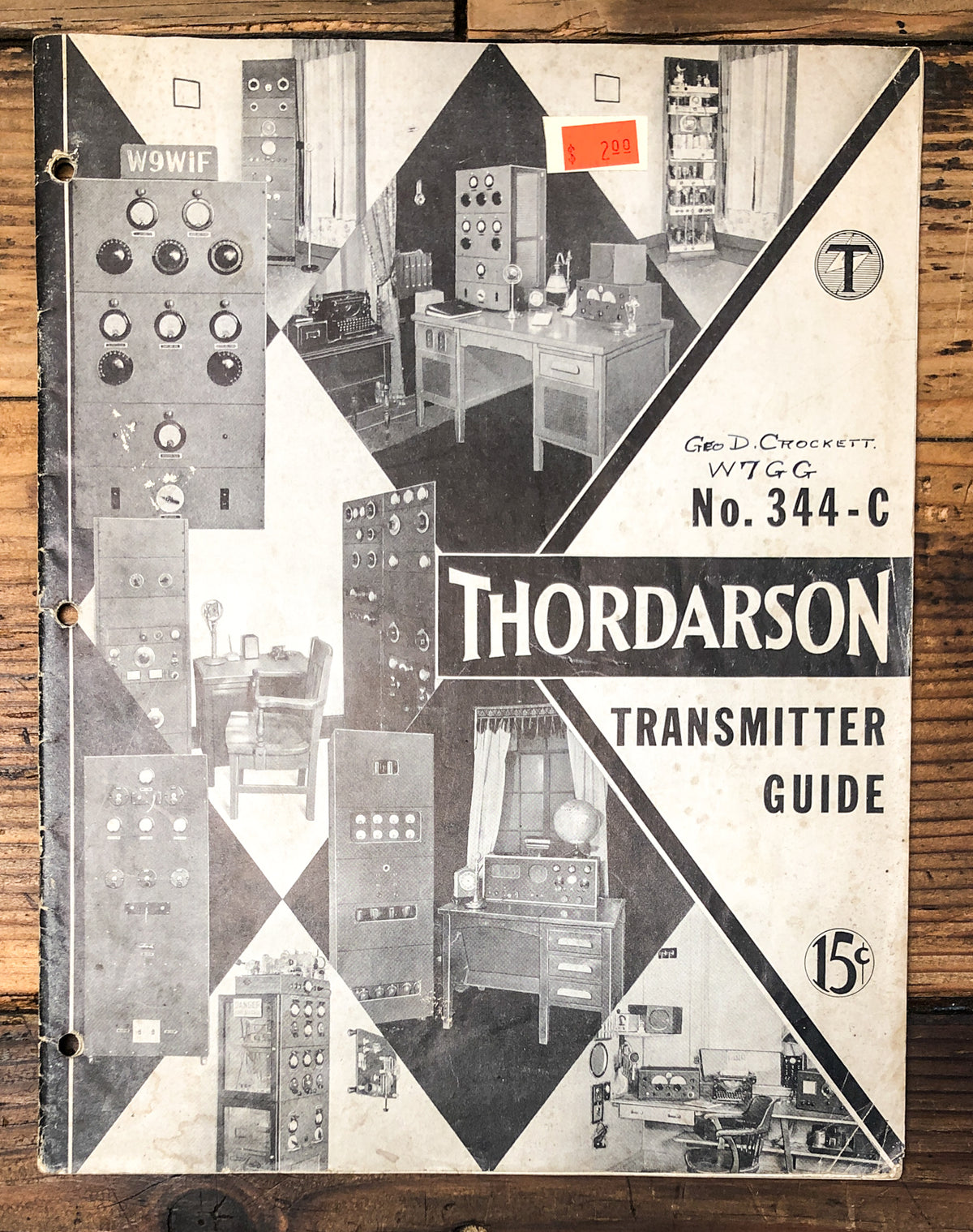 Thordarson Transmitter Guide No. 344-C 344C 47pg *Original*