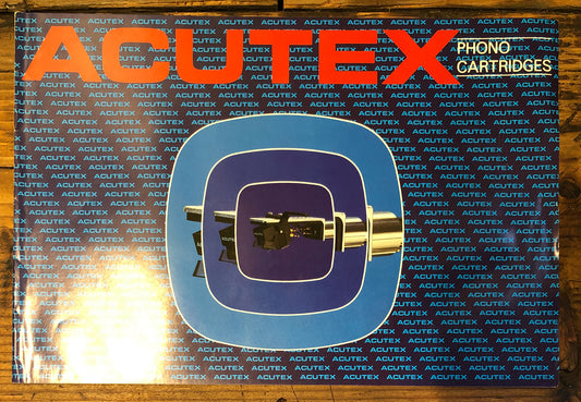 Acutex Phono Cartridges 320 315 312 E STR  9pg Dealer Brochure *Orig*