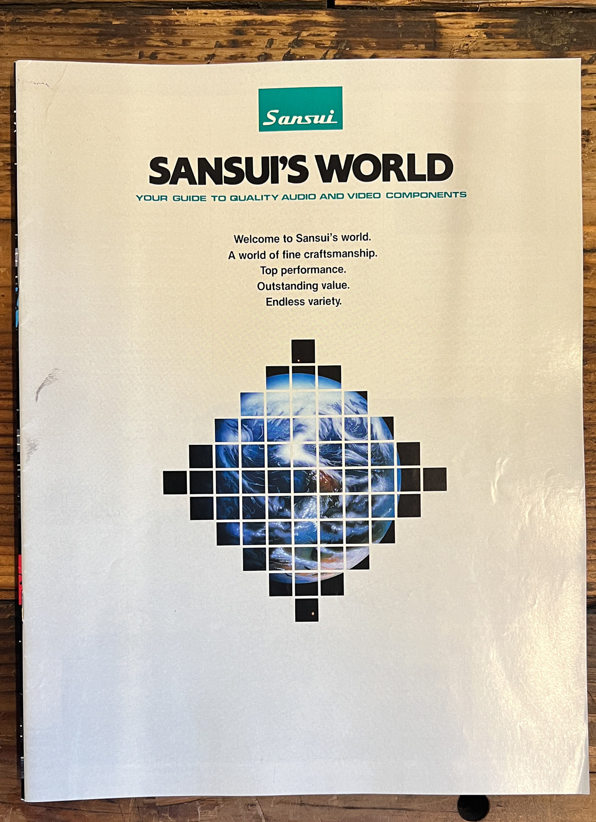 Sansui B-2301 AU-G90X -G99X SE-9 PC-X1 XR-Q7 -Q5 30pg Dealer Catalog *Orig*