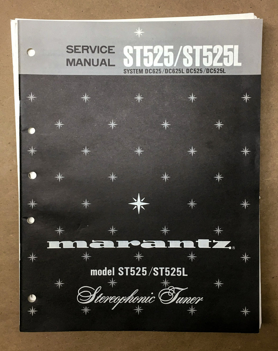 Marantz ST-525 ST525L Tuner Service Manual *Original*