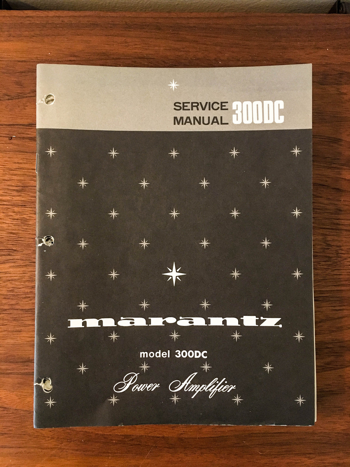 Marantz Model 300DC 300 DC Amplifier Service Manual *Original*