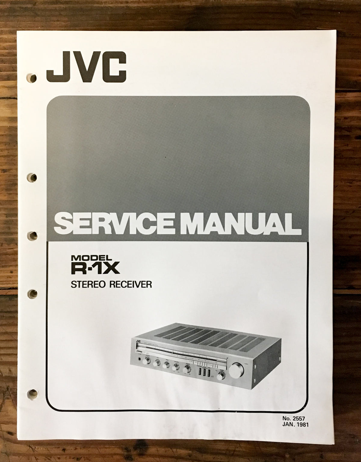 JVC R-1 X / R-1X Receiver Service Manual *Original*