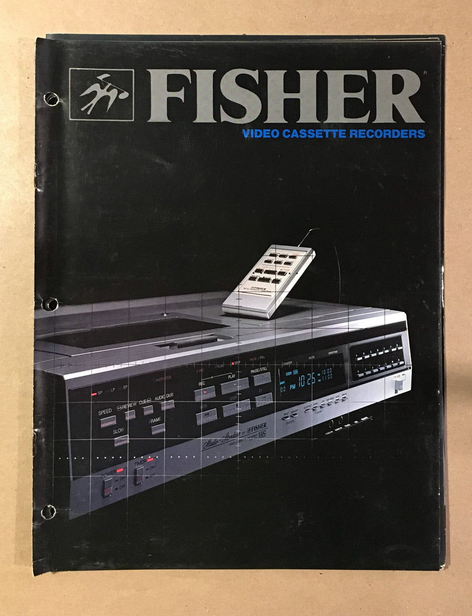 Fisher 1981 PH-460 K Boombox / Portable Stereo Brochure *Orig*