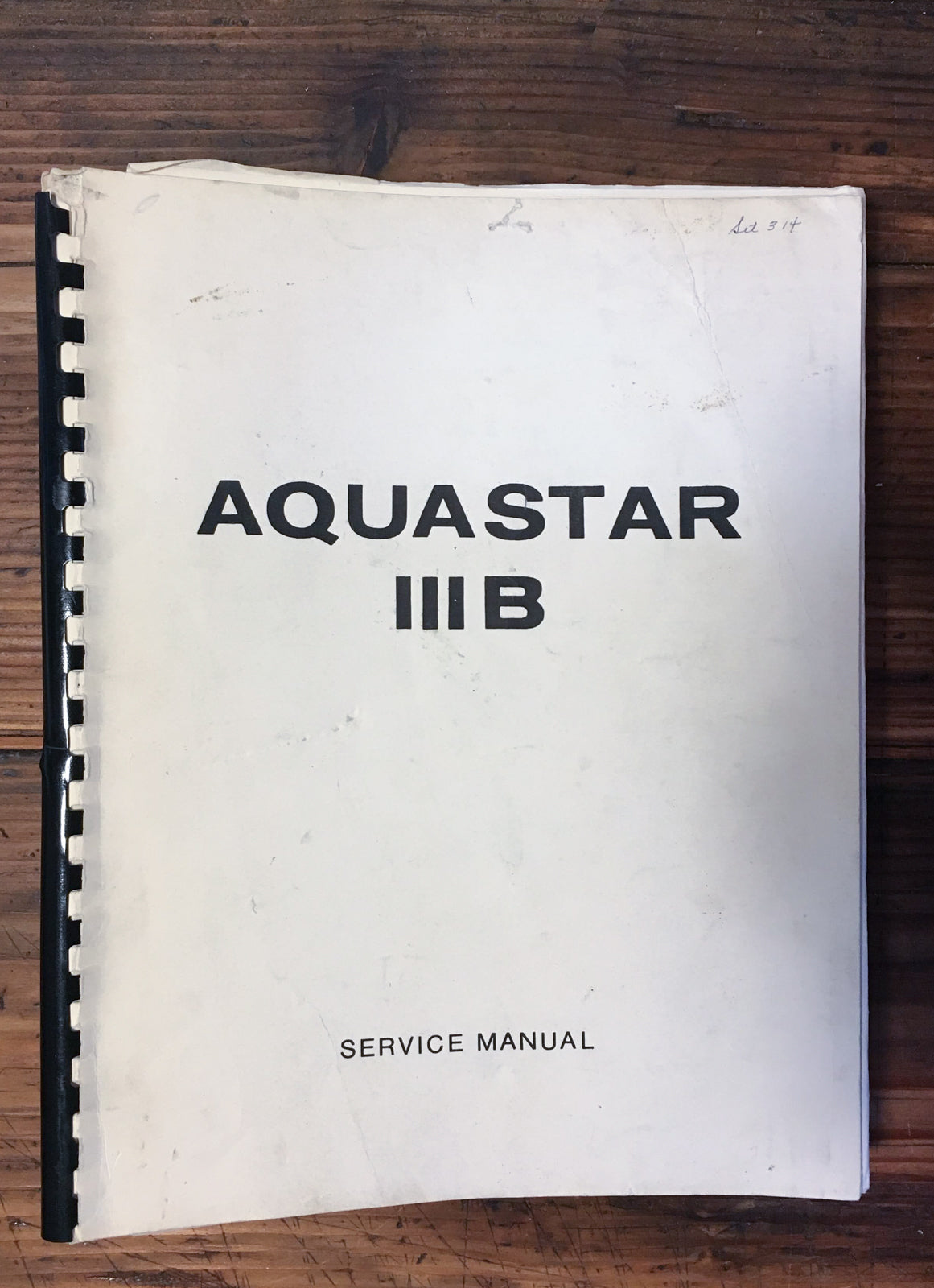 ESP Aquastar 3 B III B Projector Service Manual *Original*