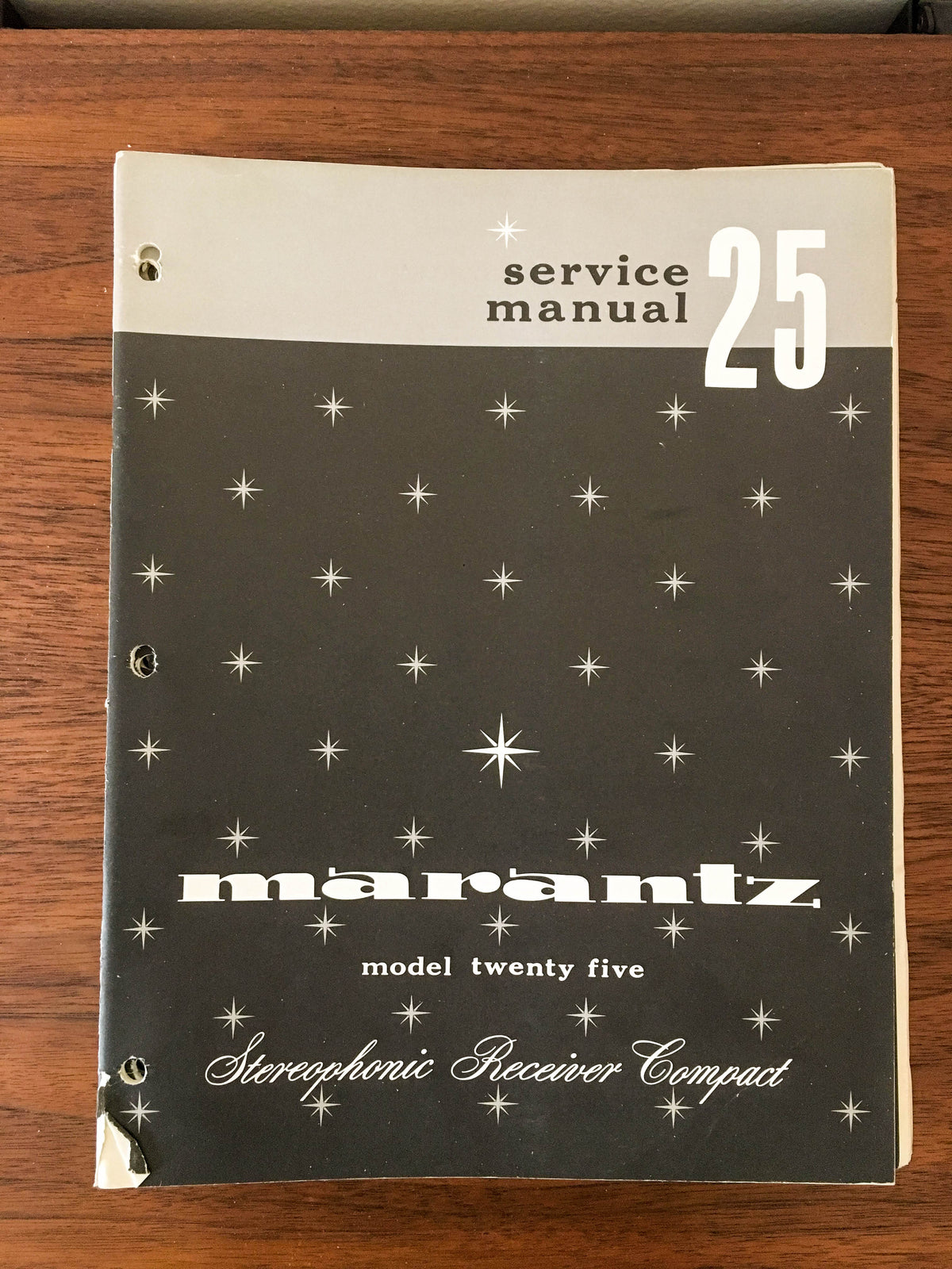 Marantz Model 25 Receiver Service Manual *Original*