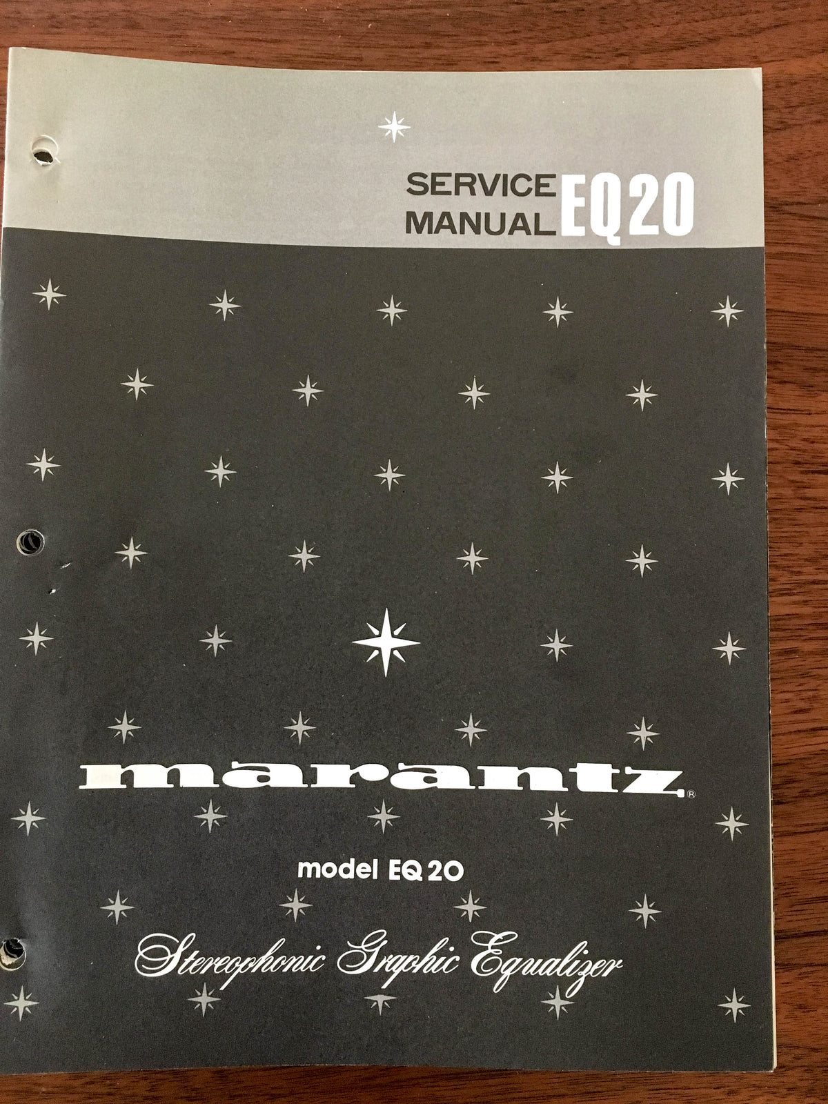 Marantz EQ-20 EQ20 Equalizer Service Manual *Original*