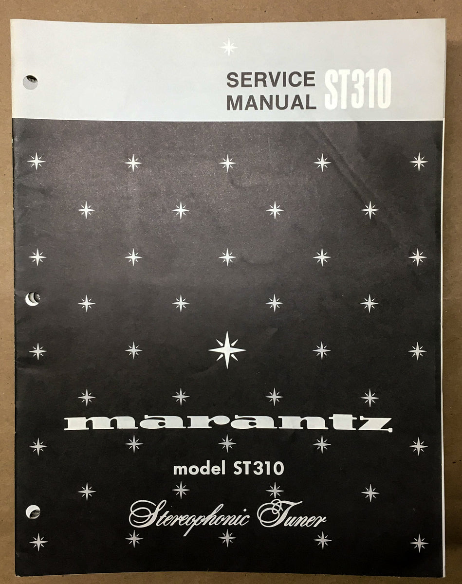 Marantz ST-310 ST310 Tuner Service Manual *Original* #1
