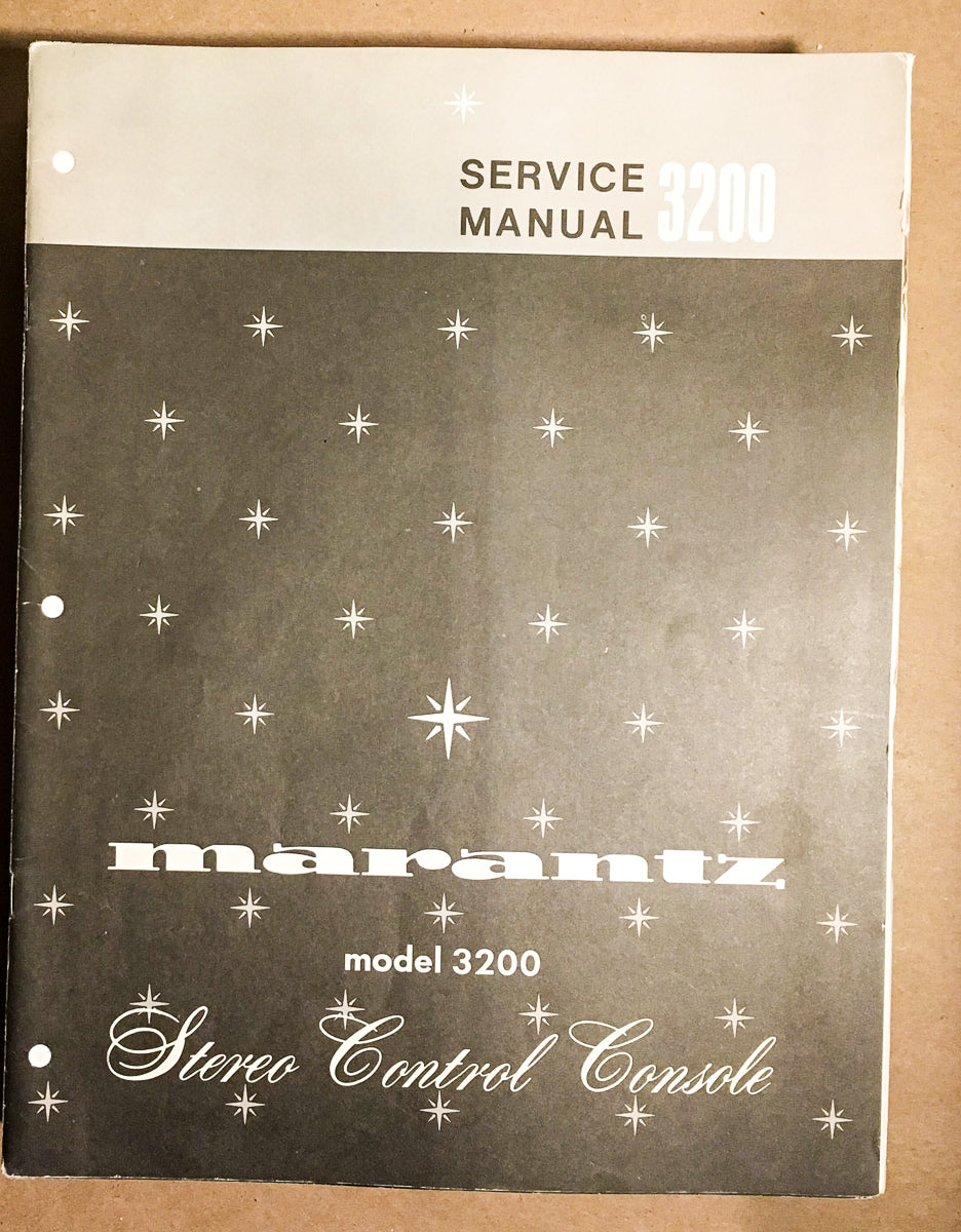 Kit De Récapage (recapping) Pour MARANTZ Model 3200 - Condensateurs ELNA/NICHICON Neufs