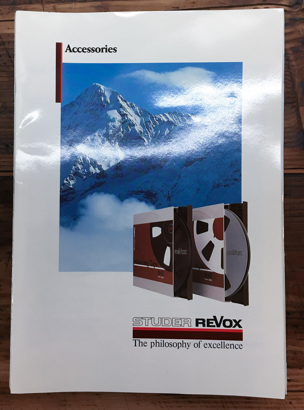 Studer / Revox 1986 Stereo Accessories 10 pg. Dealer Catalogue *Original*