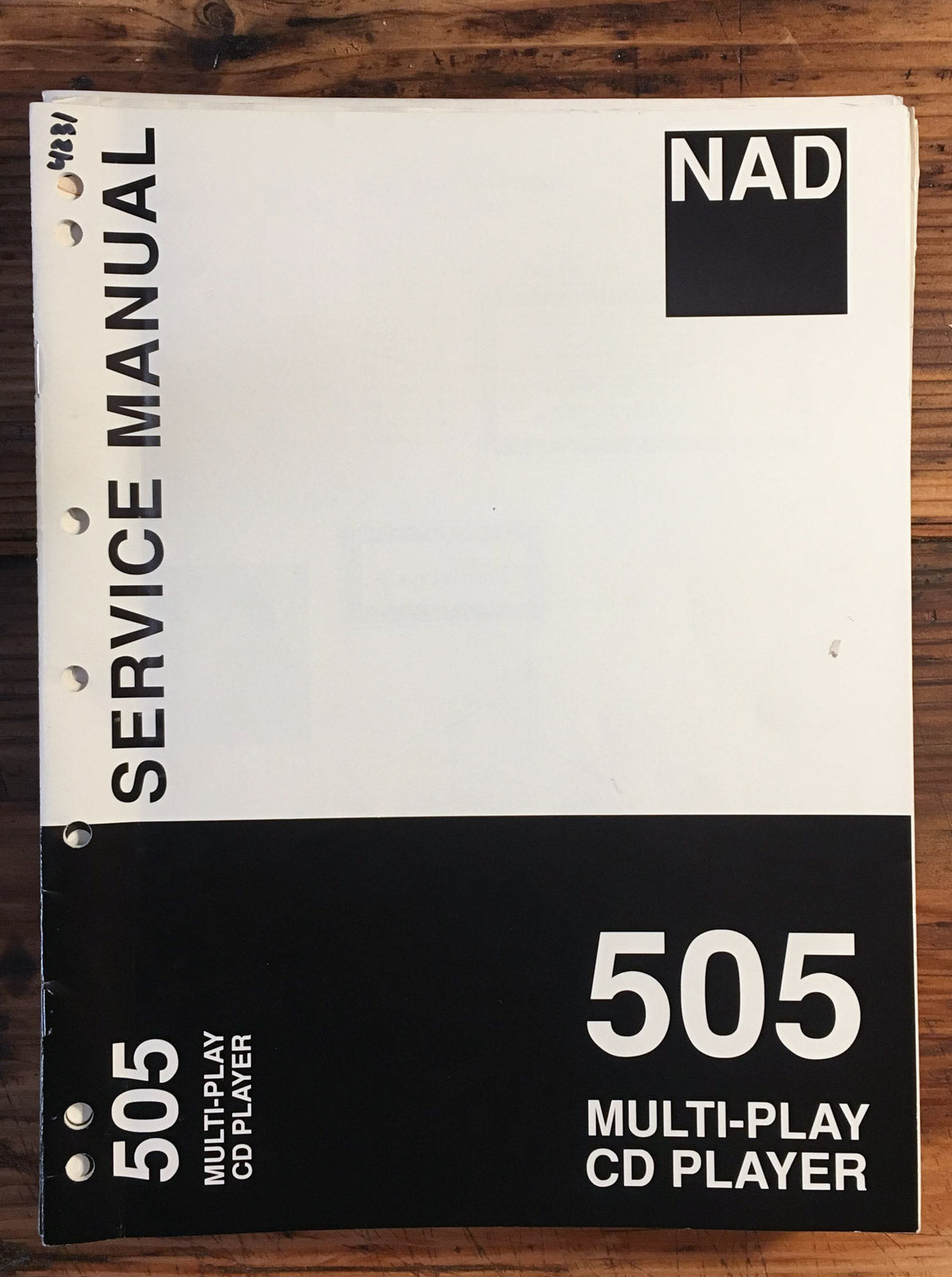 NAD Model 505 Service Manual *Original*