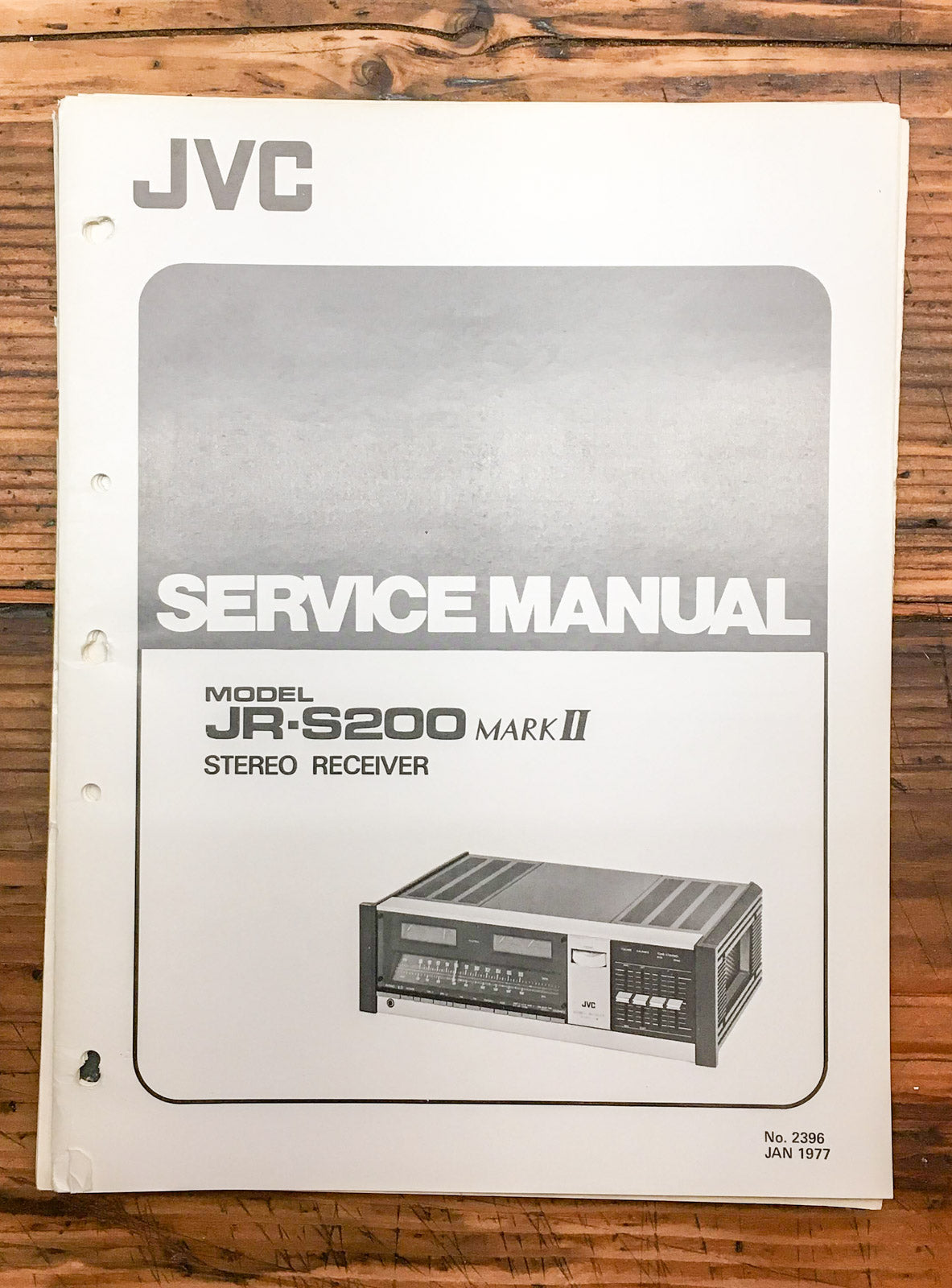 JVC JR-S200 Mark II Receiver Service Manual *Original*
