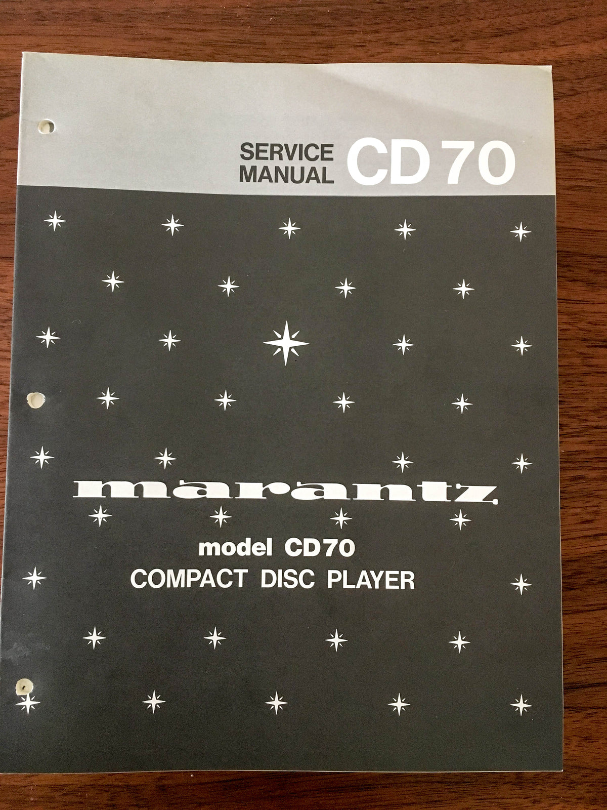 Marantz CD70 CD 70 CD Player Service Manual *Original*