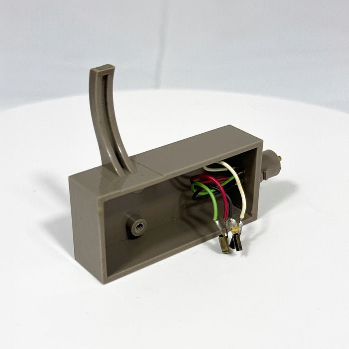 Vintage Plug-in Turntable Tonearm Head, Taupe - No Cartridge