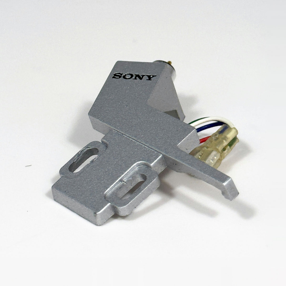 Vintage Sony Turntable Headshell with Lead Wires - No Cartridge