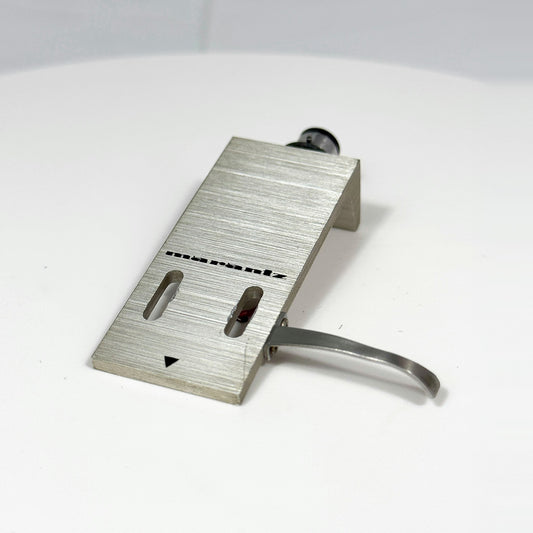 Vintage Silver Universal Turntable Headshell with Lead Wires - No Cartridge
