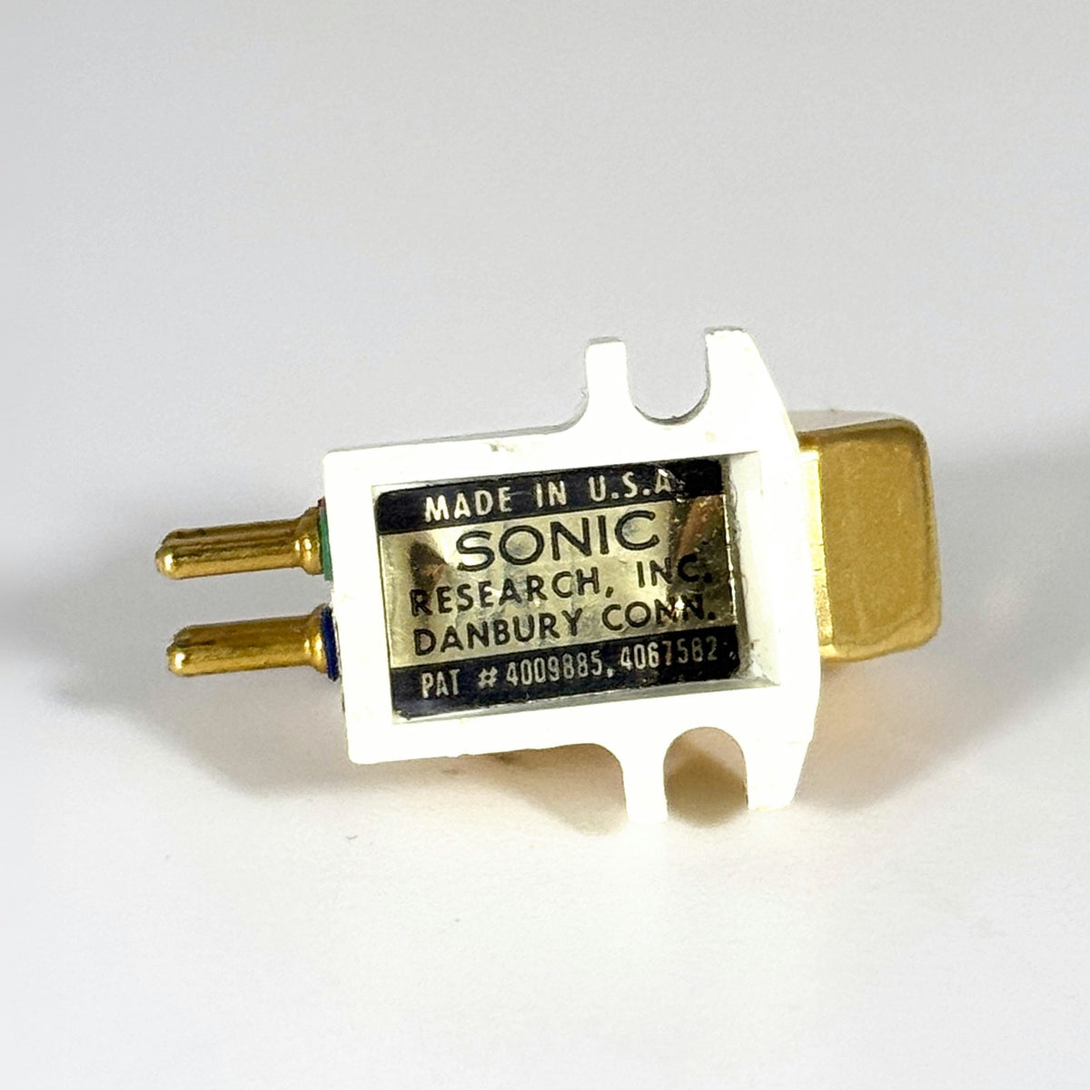 Vintage Sonus (Sonic Research) Gold Phono Cartridge Body - No Stylus