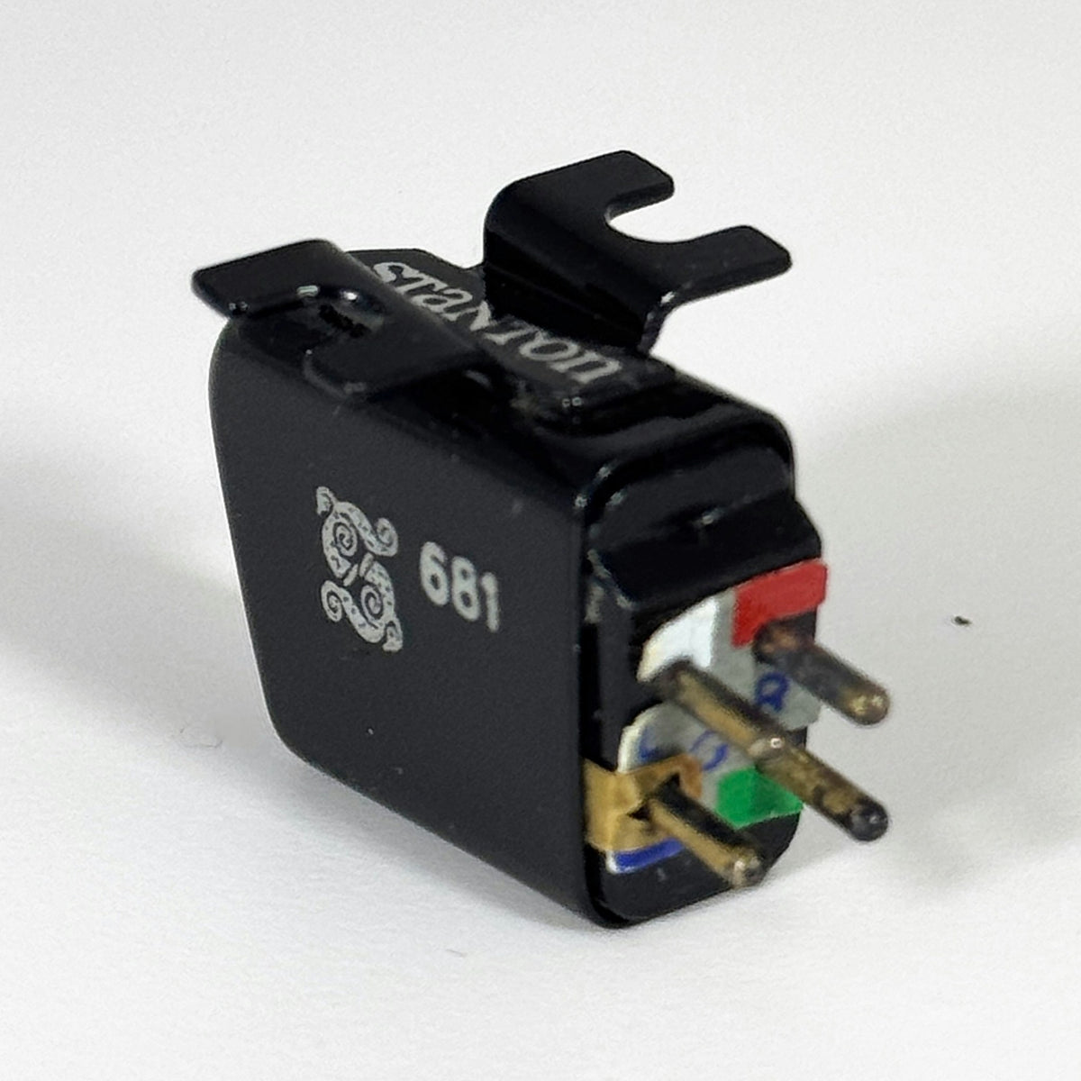 Vintage Stanton 681 Phono Cartridge Body with Mounting Bracket - No Stylus