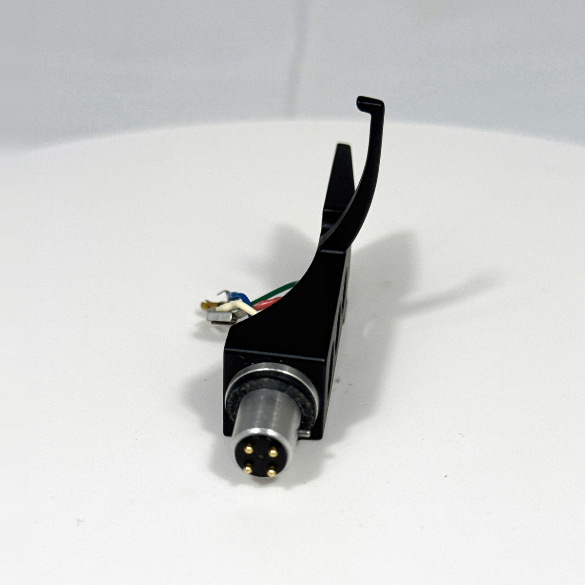Vintage Technics Turntable Headshell with Lead Wires - No Cartridge