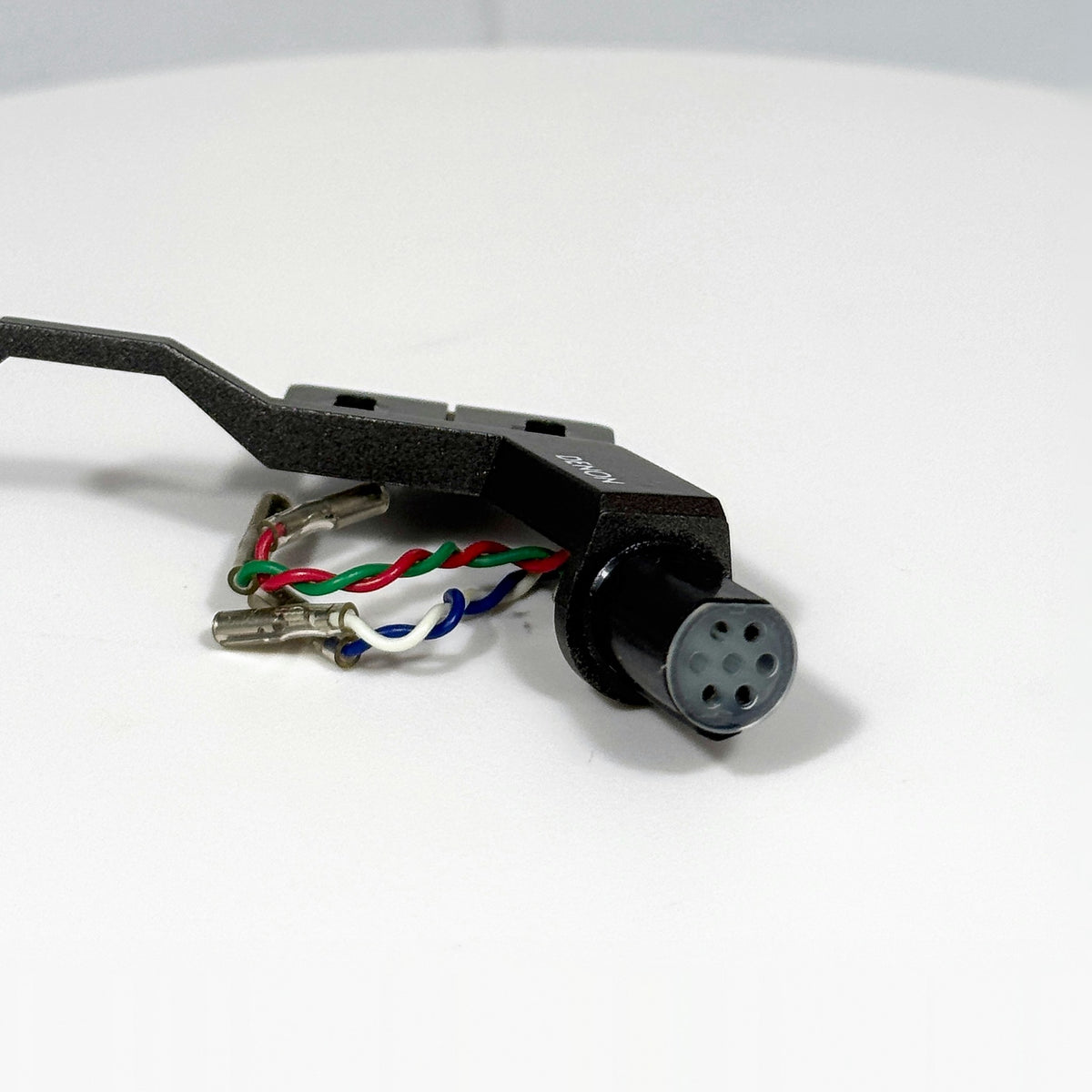 Vintage Denon Turntable Headshell with Lead Wires - No Cartridge