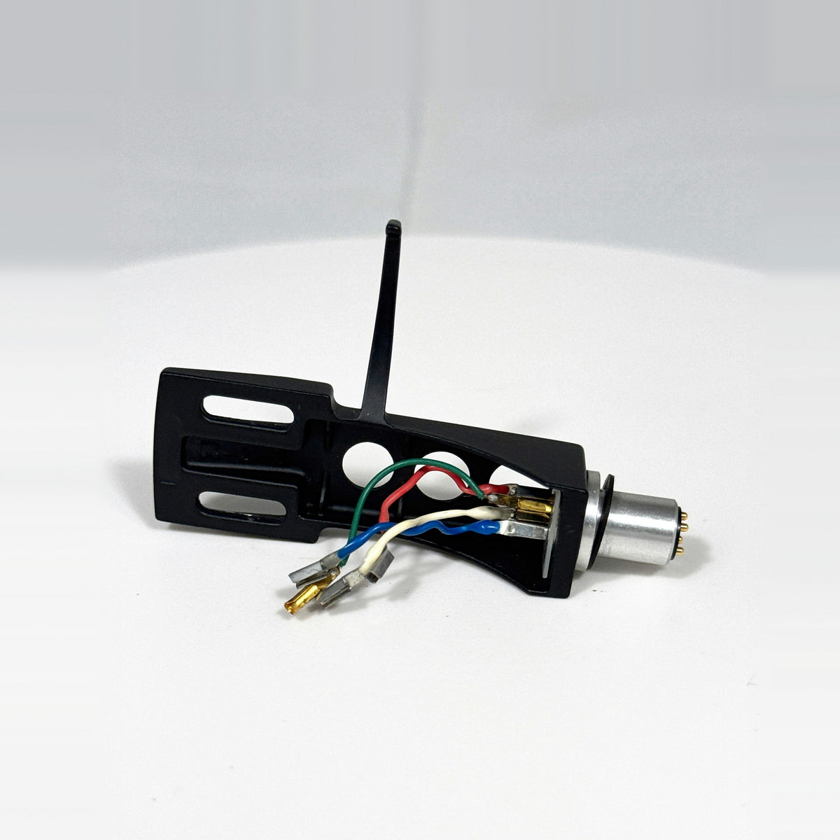 Vintage Technics Turntable Headshell with Lead Wires - No Cartridge
