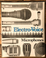 Electro-Voice EV 631B CO15P CH15S 667A Microphone 23pg Dealer Brochure *Orig*