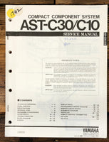 Yamaha AST-C30 AST-C10 Stereo  Service Manual *Original*