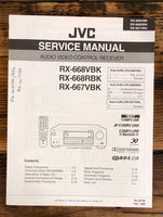 JVC RX-668 RX-667 Receiver  Service Manual *Original*