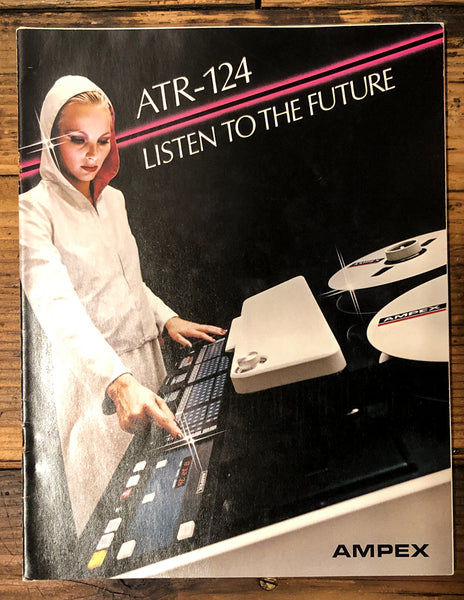 Ampex ATR-124 Recorder / Reproducer 10pg Brochure  *Original*