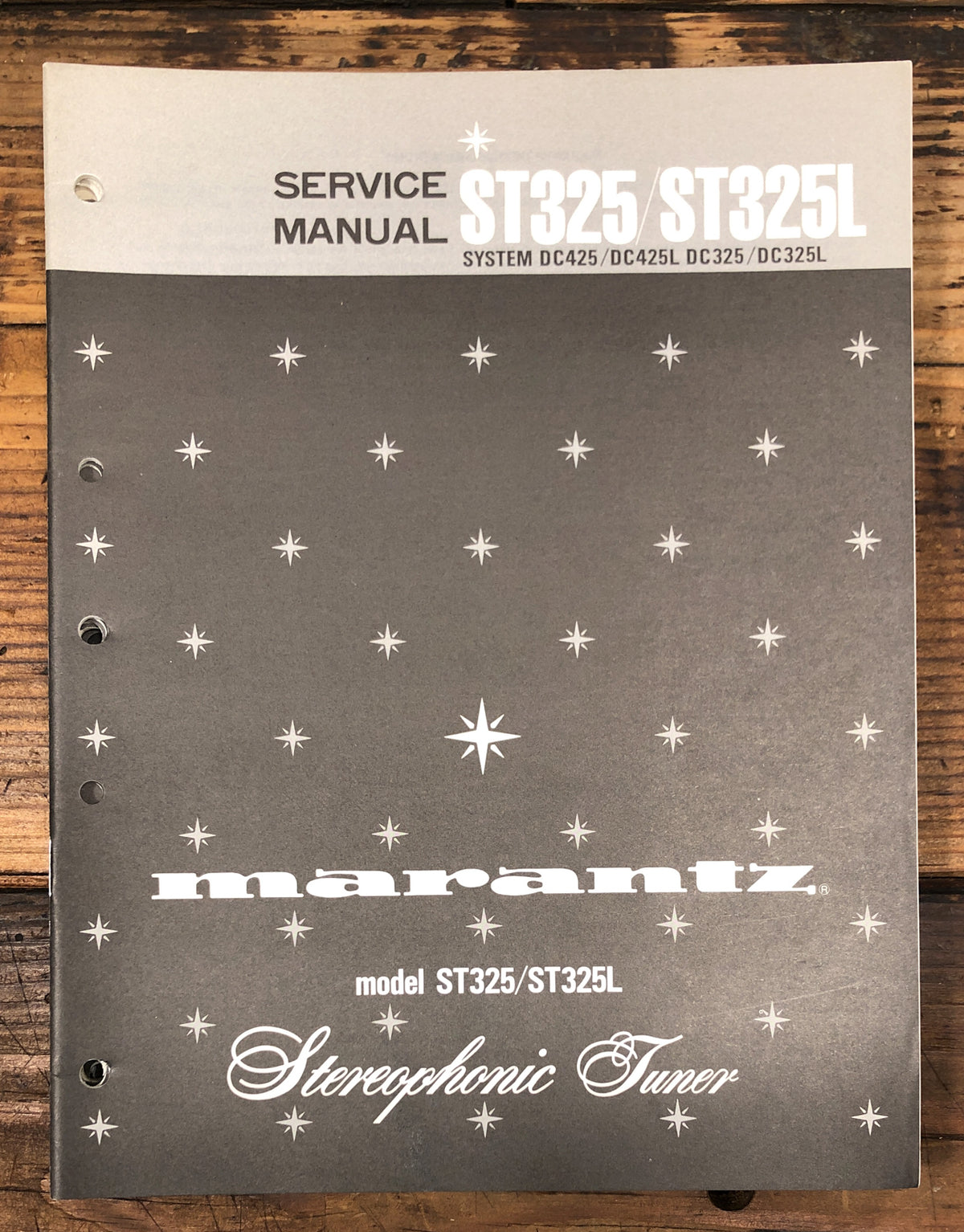 Marantz ST325 ST-315L Tuner   Service Manual *Original*