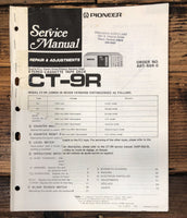 Pioneer CT-9R Cassette Service Manual *Original*