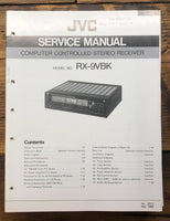 JVC RX-9 Receiver  Service Manual *Original*
