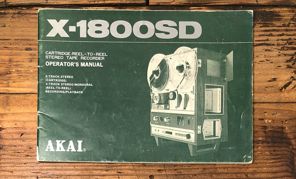Reel to Reel Owners / User Manual – Vintage Audio Store - Vintage