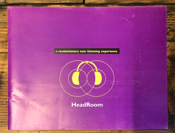 Headroom Headphone Amplifier  15pg Dealer Brochure *Orig*