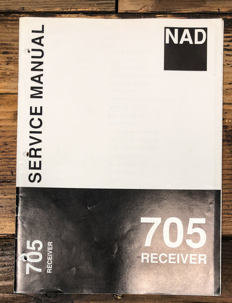 NAD Model 2100 Amplifier Service Manual *Original*