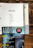 The Carver Book  New Dealer Information Binder Lot *Original* *Original*