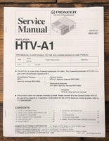 Pioneer HTV-A1 Amplifier  Service Manual *Original*