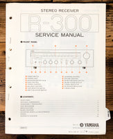 Yamaha R-300 Receiver  Service Manual *Original*