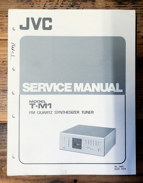 JVC T-M1 Tuner  Service Manual *Original*