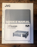 JVC JR-S400 Receiver  Service Manual *Original*